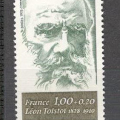 Franta.1978 150 ani nastere L.Tolstoi-scriitor XF.430