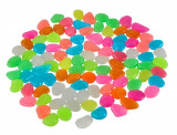 Set 100 pietre decorative fluorescente, culoare Multicolor, AVX-AG653C, AVEX