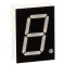 Afișaj LED 7 Segmente 20,4mm Albastru