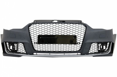 Bara Fata Audi A3 8V (2012-2015) Sedan Saloon Convertible RS3 Design Negru Lucios Performance AutoTuning foto