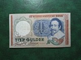 OLANDA 10 GULDENI 1953