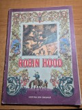 Carte pentru copii - robin hood - din anul 1984 - carte format mare