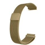 Cumpara ieftin Curea tip Milanese Loop, compatibila Fossil Gen 5 Smartwatch, telescoape Quick Release, 22mm, Retro Gold, Very Dream