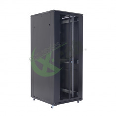 Cabinet metalic de podea 19", tip rack stand alone, 27U 800x1000 mm, Eco Xcab A3 MD NewTechnology Media