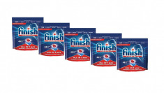 Pachet Promo: 5 x Detergent de vase FINISH ALL IN 1 MAX, 48 tablete foto