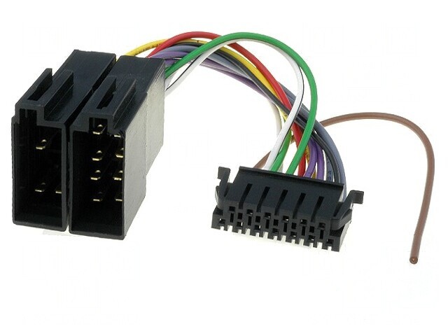 Conector ISO JVC cu 13 pini