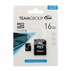 Carduri de memorie, micro sd team 16gb - clasa 10 foto