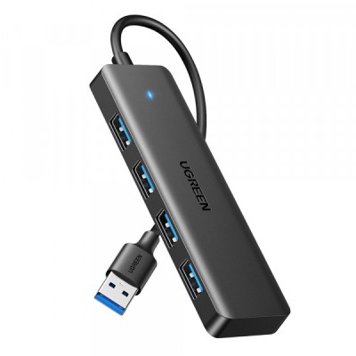 Hub USB UGREEN CM219 (25851), 4 x USB-A 3.0, Negru foto