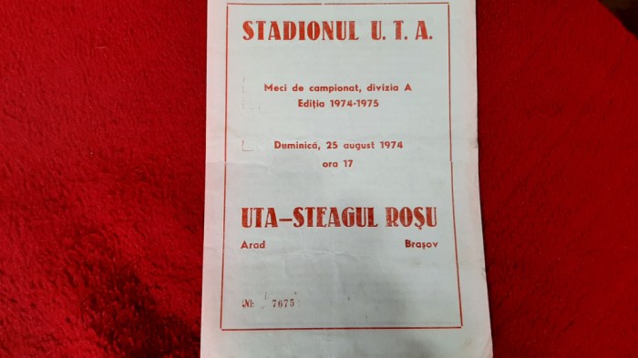 program UTA - Steagul R. Brasov