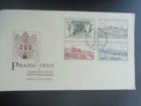 CEHOSLOVACIA-EXPO FILATELICA PRAGA 1950-FDC, Nestampilat