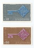 |Andorra, Europa CEPT, 1968, MNH