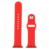 Curea din silicon pentru Apple Watch roșu 1 2 3 4 5 6 7 8 9 SE 38, 40, 41 mm