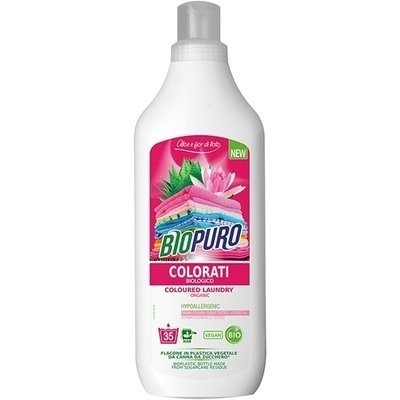 Detergent hipoalergen pentru rufe colorate bio 1L Biopuro foto