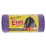 Saci menajeri / gunoi Efekt, super rezistenti, violet, 35L, 30 buc