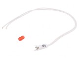 Lampă de control roșie 220V &Oslash;6mm