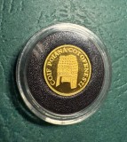 Moneda BNR 100 lei 1999 Coif Poiana Cotofenesti aur