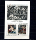 Cehoslovacia 1988 - Picturi, arta, supratipar FIP, bloc neuzat