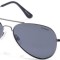 Ochelari de Soare POLAROID Unisex 04213 A4X/Y2 Aviator, 58mm, Metal-Gri