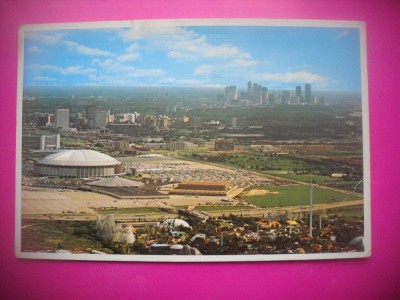 HOPCT 8355 ASTRODOMUL HOUSTON TEXAS -SUA-AMERICA DE NORD -NECIRCULATA- foto