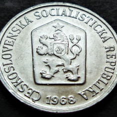 Moneda 10 HALERU - RS CEHOSLOVACIA, anul 1968 * cod 2303 = UNC