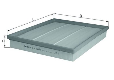 MAHLE LX 1683 Filtru aer foto