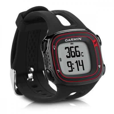 Curea pentru Garmin Forerunner 10/Forerunner 15, Kwmobile, Negru, Silicon, 42264.01 foto