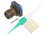 Conector Militar Dimensiune 9 MIL-DTL-38999 Series III Oliv