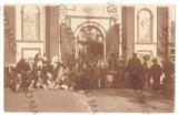 5100 - RUCAR, Arges Ethnics, Church, Romania - old postcard, real PHOTO - unused, Necirculata, Fotografie