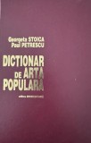Georgeta Stoica, Paul Petrescu, Dicţionar de Artă Populră