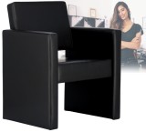 Scaun de coafat Atos hidraulic rotativ pentru salonul de coafura cromat scaun de coafor