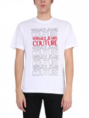 Tricou barbat VERSACE JEANS COUTURE CREW NECK T-SHIRT B3GWA7TK 30454003 foto