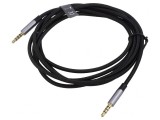 Cablu Audio Jack 3.5mm 4 Pin Aurit 1m