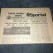 ZIARUL SPORTUL 16 NOIEMBRIE 1984