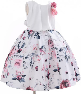 Pentru Cosplay Rochie elegantă cu flori pentru fete Tineret Adulti Moda Arc floa foto