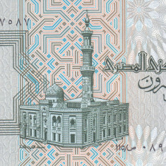Bancnota Egipt 25 Piastri 1980 - P54 UNC