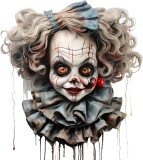 Cumpara ieftin Sticker decorativ, Horror, Alb, 61 cm, 8396ST-13, Oem