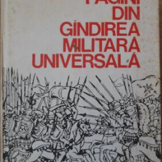 PAGINI DIN GANDIREA MILITARA UNIVERSALA VOL.2 EPOCA MEDIEVALA SI INCEPUTURILE EPOCII MODERNE-EDITIE INGRIJITA DE