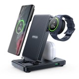 Statie de Incarcare Wireless pentru Phone, Earbuds, Watch - JoyRoom (JR-WQS01) - Black