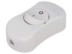 Rocker Switch SPST 2 ON-OFF 3A/250VAC Alb fără R13-901-AC 50m&Omega;