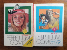 Almanah Urzica Perpetuum Comic 1976 + 1979 / R2P5F foto