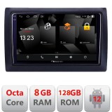 Navigatie dedicata Fiat Stilo cu Android 12, 8GB RAM, 128GB si ecran 2K QLED