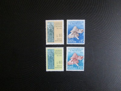 VATICAN SERIE=MNH=10 foto