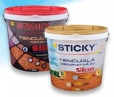 Cumpara ieftin Tencuiala Decorativa Cu Silicon Sticky (Structurata) / 25Kg