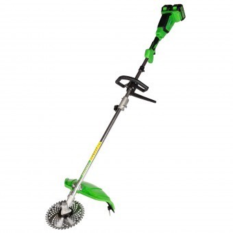 Motocoasa (Trimmer) electrica Micul Fermier 2x20V, 2 acumulatori 4Ah, maner simplu, motor fara perii foto