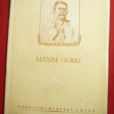 Consiliul Gen. ARLUS - Maxim Gorki -Ed. 1954