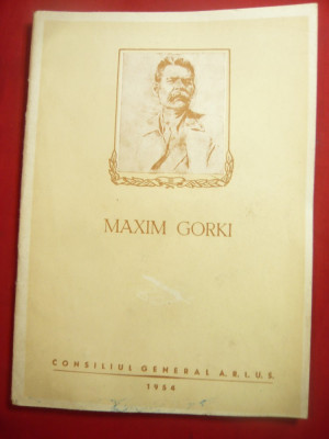 Consiliul Gen. ARLUS - Maxim Gorki -Ed. 1954 foto