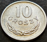 Cumpara ieftin Moneda 10 GROSZY - RP POLONA / POLONIA, anul 1966 *cod 2199 B = UNC, Europa
