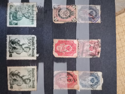 Timbre valoroase /colectie de timbre din ani 1866 , 1952, 1955, 1957 foto