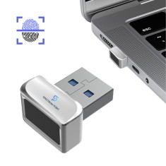 Cititor de amprente USB model U6, recunoastere instanta, citire 360&deg;, pana la 10 amprente, securitate biometrica avansata, conectivitate USB, compatib