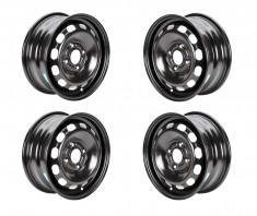 Set 4 jante otel PEUGEOT 207 2006-2015 6Jx16 H2 ET 27 4X108 foto